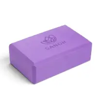 Блок для йоги Sangh, 23&times;15&times;8 см, фиолетовый