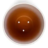 Горшок цветочный с поддоном 5 л, d122/h19,5 см белый керамика, "Голландия" (М)