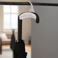Крючок для сумки и зонта, 10&times;9 см, белый