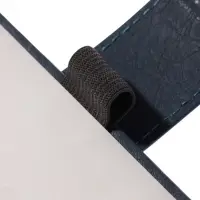 Ежедневник недатированный формат А5, с хлястиком, 112л, линия, пвх, Синий Ежедневник недатированный формат А5, с хлястиком, 112л, линия, пвх, Синий