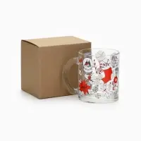 Кружка новогодняя стеклянная &laquo;Новогодний уют&raquo;, 300 мл