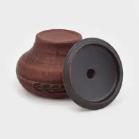 Горшок для жаркого &laquo;Колос&raquo;, 600 мл, 13&times;14 см, красная глина