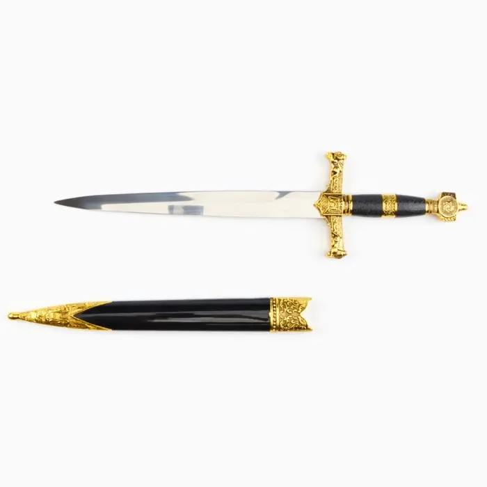 Макет оружия &laquo;Сувенирный кортик. Звезда Давида&raquo;, золото-синий, 10&times;40 см