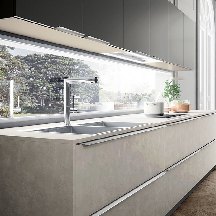 Ручка торцевая CAPPIO RT002CP, L=600 мм, м/о 480 мм, цвет матовый хром Ручка торцевая CAPPIO RT002CP, L=600 мм, м/о 480 мм, цвет матовый хром