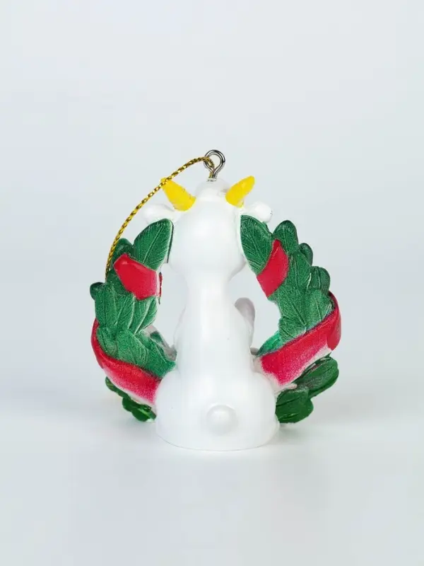Елочная игрушка, полистоун &laquo;Козлик в венке&raquo;, 5 шт.