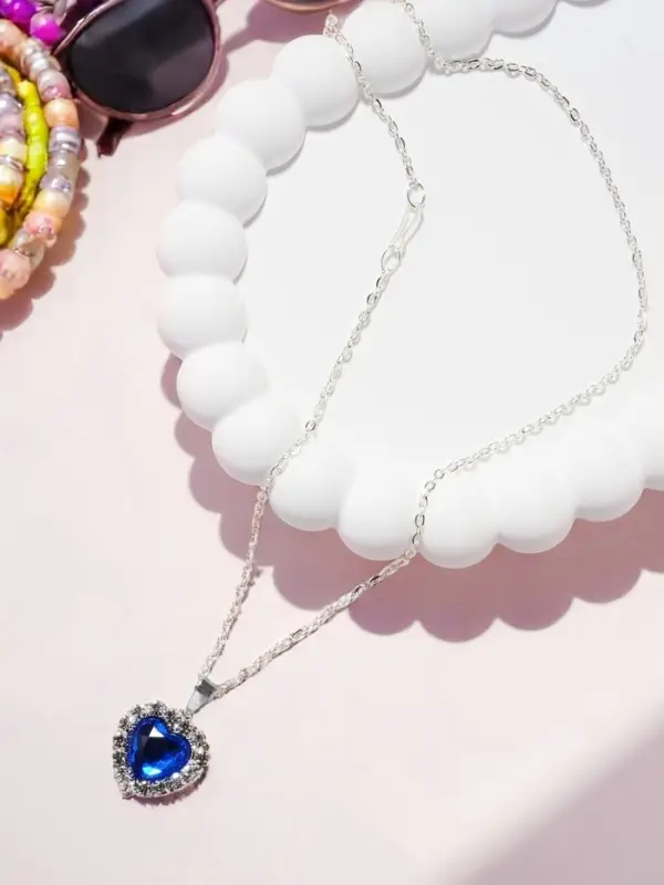 Кулон детский Выбражулька &laquo;Сердце влюбленного&raquo;, 40 см, МИКС