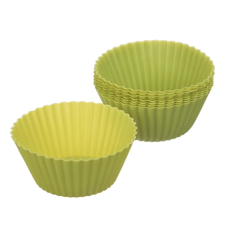 VETTA Набор форм силиконовых 16шт, 6,5x3,3см, "Кекс", 3 цвета