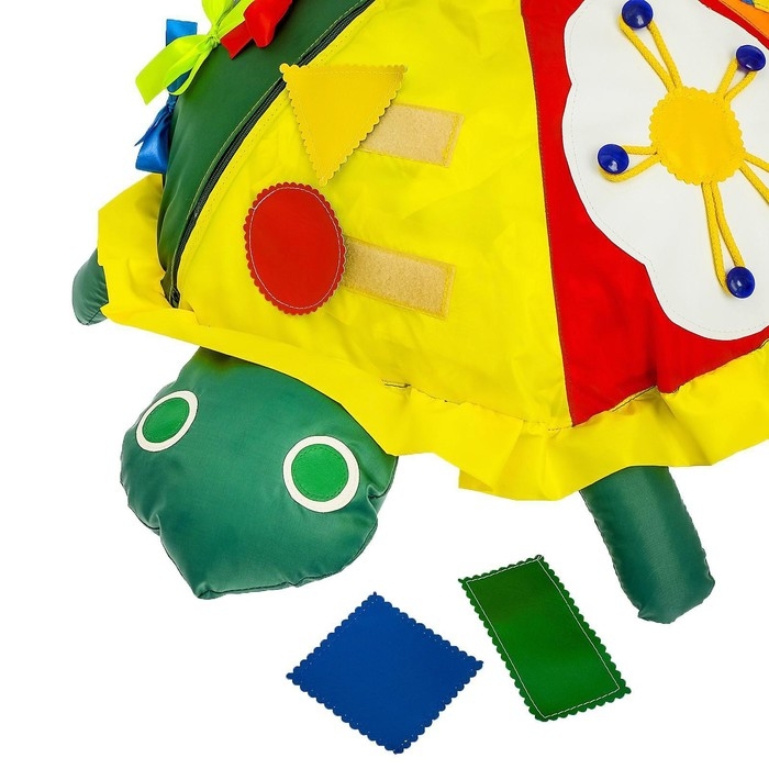 Мягкий модуль «Черепашка» дидактический, МИКС Мягкий модуль «Черепашка» дидактический, МИКС