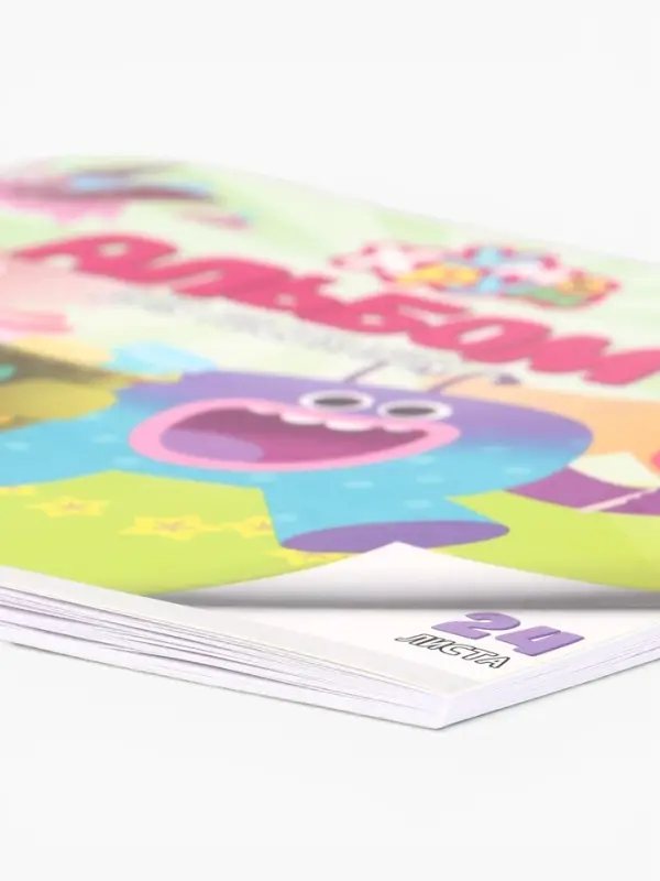 Альбом для рисования А4, 24 листа, 90 г/м&sup2;, УМ И ХРУМ