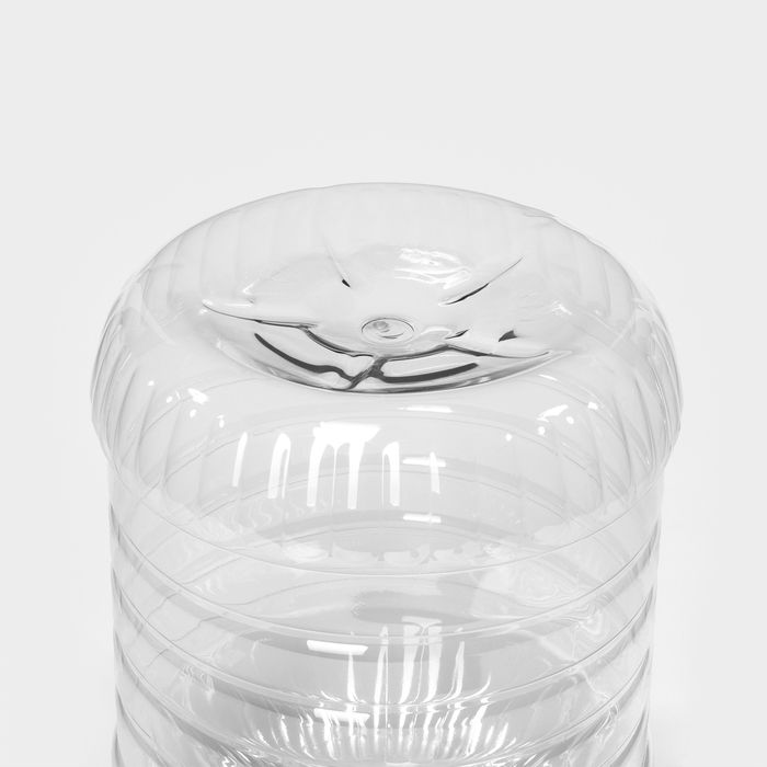 Бидон для хранения продуктов, пластик, 10 л, цвет МИКС