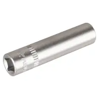 Головка торцевая 1/4"DR шестигранная 8мм, L=50мм пласт.подвес