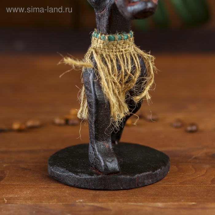 Сувенир дерево Сувенир дерево "Абориген-штангист" 30 см