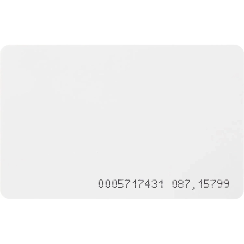 Карта бесконтактная EM-Marine тонкая чтение под печать с номером