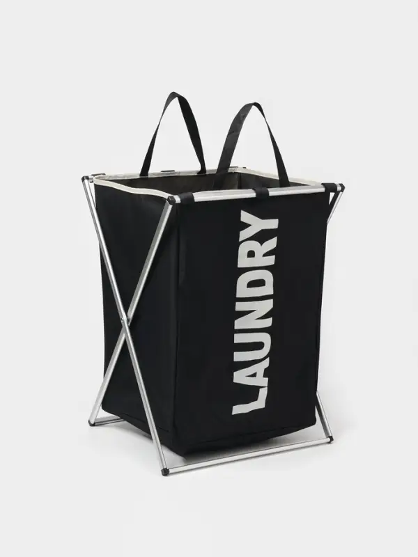 Корзина для белья Доляна LAUNDRY, складная, 42&times;40&times;58 см