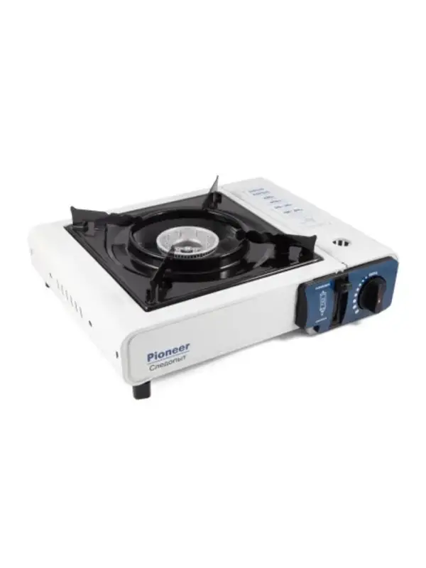 Плита настольная газовая Pioneer, без переходника, под баллон, портативная