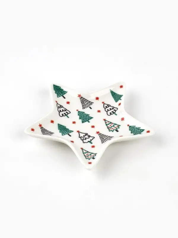 Подставка под чайные пакетики новогодняя &laquo;Зимний лес&raquo;, 8.7&times;8.7 см