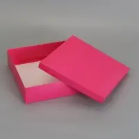 Коробка складная, крышка-дно, розовый Барби, 30 х 30 х 8 см