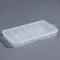 Органайзер для хранения мелочей, с подвесом, 11 ячеек, 14.5&times;8&times;1.7 см, прозрачный