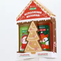 Подарочный набор косметики «Исполнения желаний», гель для душа 2 шт х 100 мл, URAL LAB Подарочный набор косметики «Исполнения желаний», гель для душа 2 шт х 100 мл, URAL LAB