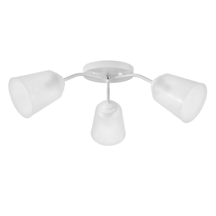 Люстра Люстра "Онлайн" (цилиндр) 3х15Вт Е27 МОДЕЛЬ: BR 00200 белый/прозрачный