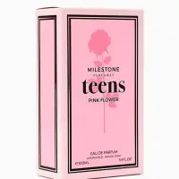 Парфюмерная вода женская Milestone TEENS PINK FLOWER, 100 мл (мотив VictSecTearsSugarFleur)