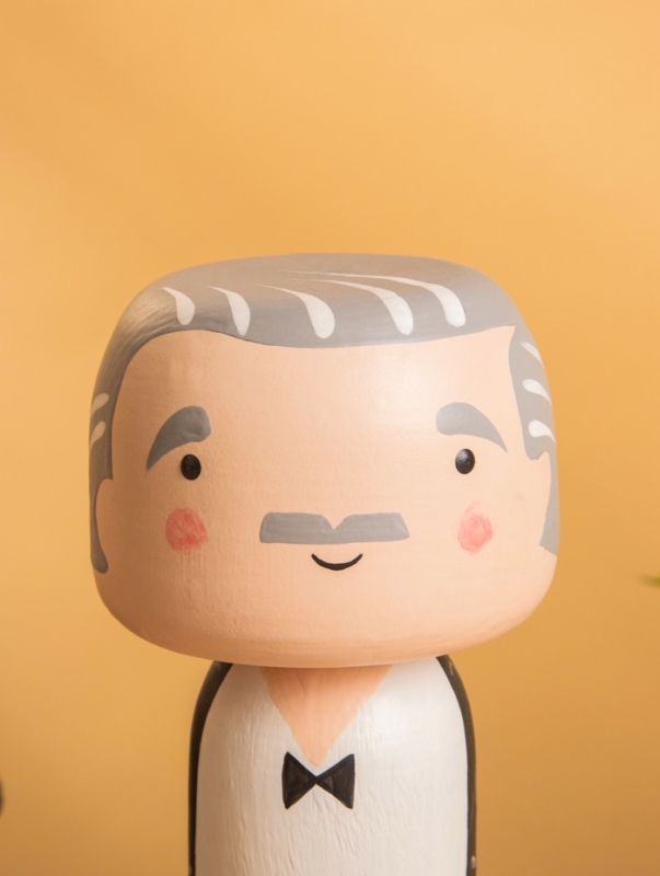 Деревянная кукла кокеши «Альфред», 7.5×8×16 см Деревянная кукла кокеши «Альфред», 7.5×8×16 см