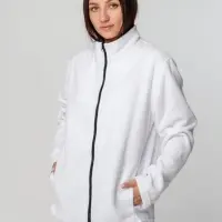 Куртка флисовая унисекс Manakin, черная, размер ХS/S