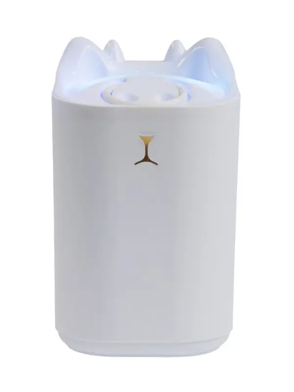 Увлажнитель воздуха HM-3, ультразвуковой, 3.3 л, мультиподсветка, USB, белый