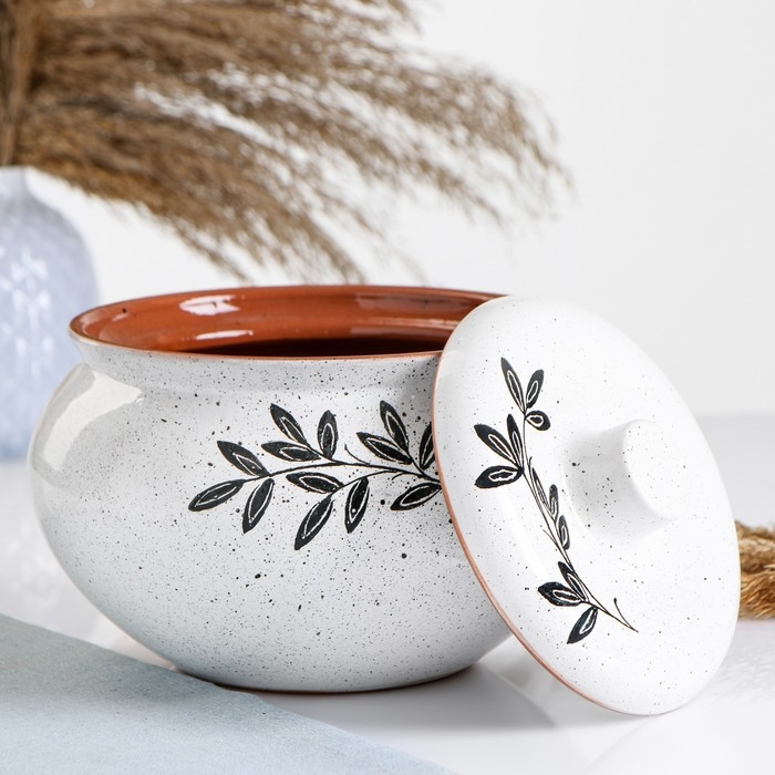 Жаровня  Жаровня "Малая" 2л, без ручек, серебро