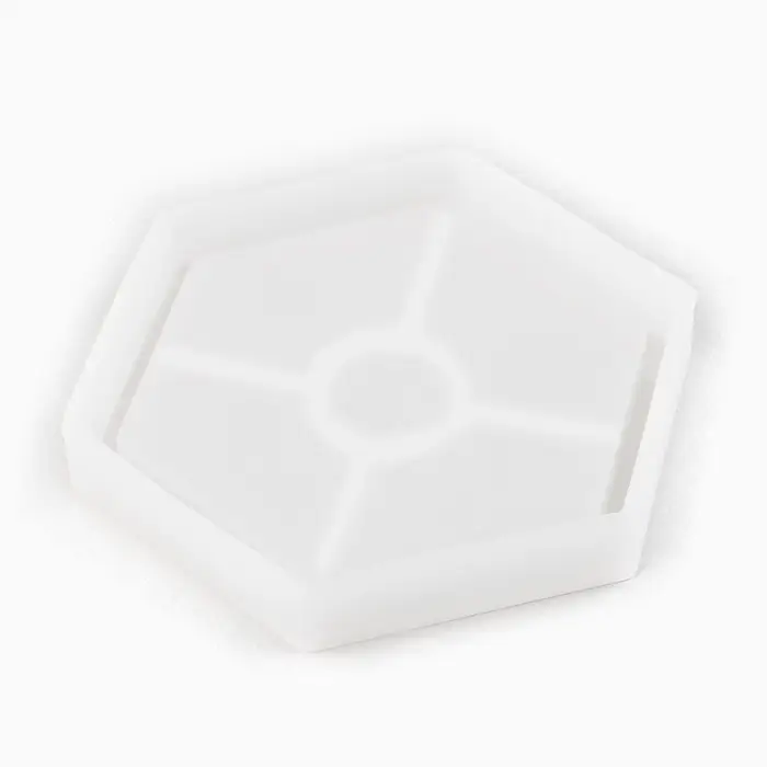 Молд силиконовый универсальный. Формочка для творчества &laquo;Поддон Шестиугольник&raquo;, 10.5&times;12 см