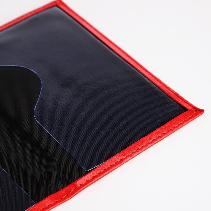 Обложка для паспорта, цвет алый Обложка для паспорта, цвет алый