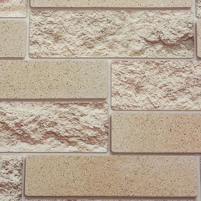 Стеновая панель ПВХ &laquo;Кирпич облицовочный&raquo;, 980&times;490 мм, цвет бежевый