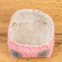 Корзинка &laquo;Поросёнок&raquo;, 8&times;8&times;13 см, бамбук