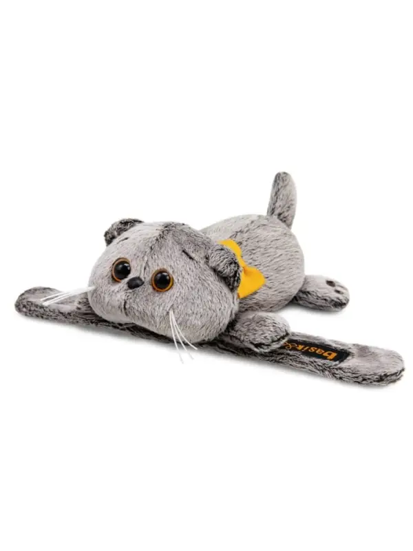 Мягкая игрушка на браслете &laquo;Кот Басик с бантиком&raquo;, 11 см