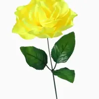 Цветы искусственные &laquo;Роза жёлтая&raquo;, h=40 см