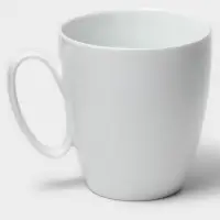 Кружка Magistro White gloss, 400 мл, фарфор, белая