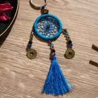 Брелок &laquo;Ловец снов&raquo;, 4&times;15 см, синий