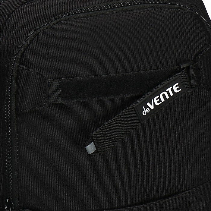 Рюкзак молодежный 44 х 30 х 20, эргономичная спинка, deVENTE Moving Forward 19L, Black 7032412 Рюкзак молодежный 44 х 30 х 20, эргономичная спинка, deVENTE Moving Forward 19L, Black 7032412