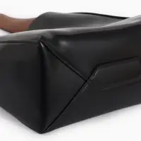 Сумка женская TEXTURA на винтовом замке, 24&times;11&times;24 см, чёрная