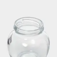 Банка для сыпучих продуктов Cupcake, 210 мл, стекло, с крышкой МИКС