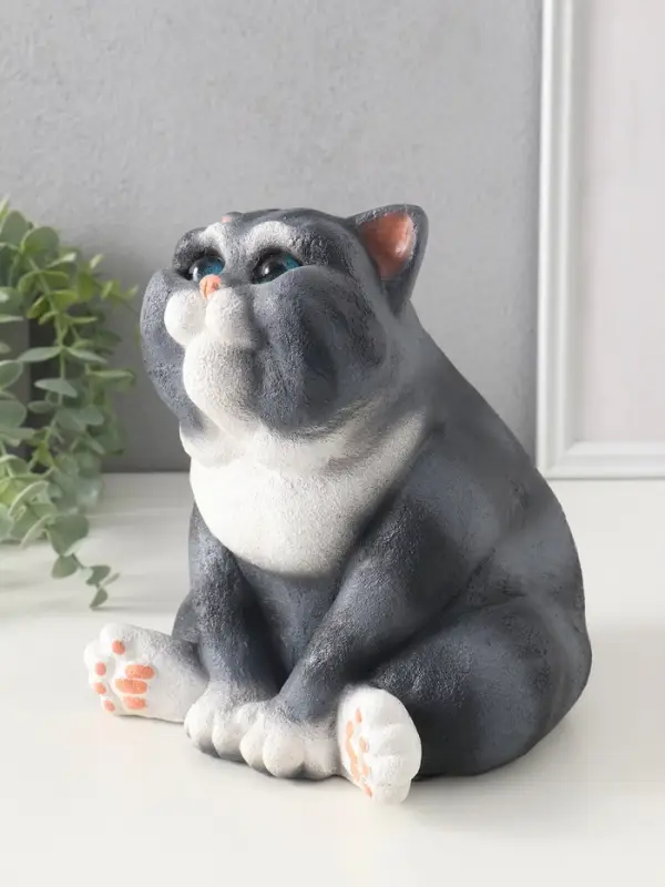 Копилка (гипс) Кот ПРЯНИК 18,5х16,5х18 см Копилка (гипс) Кот ПРЯНИК 18,5х16,5х18 см