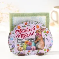 Салфетница  пасхальная №2, 12,8х10х5 см