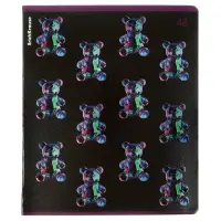 Тетрадь 48 листов в клетку, ErichKrause Jelly Bear, 60 г/м&sup2;, обложка мелованный картон, блок офсет