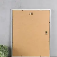 Фоторамка пластик "Премиум" 40х50 см, белый