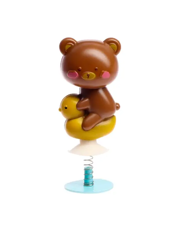 Фигурка животного «Прыгающие зверята», антистресс, на присоске, МИКС