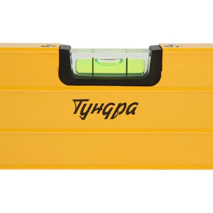 Уровень алюминиевый ТУНДРА, 3 глазка (1 поворотный глазок), 600 мм