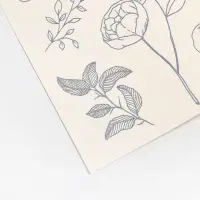 Наклейки‒тату Flowers, 14 × 21 см
