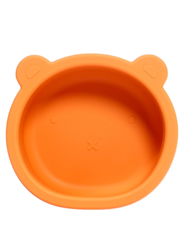 Крошка Я, набор для кормления "Мишка" SL-07251B 2 предмета, коричневый