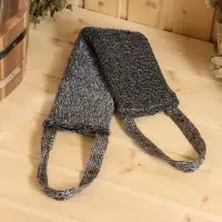 Мочалка банная длинная &laquo;Букле&raquo;, мужская, объёмная, 40&times;11 см