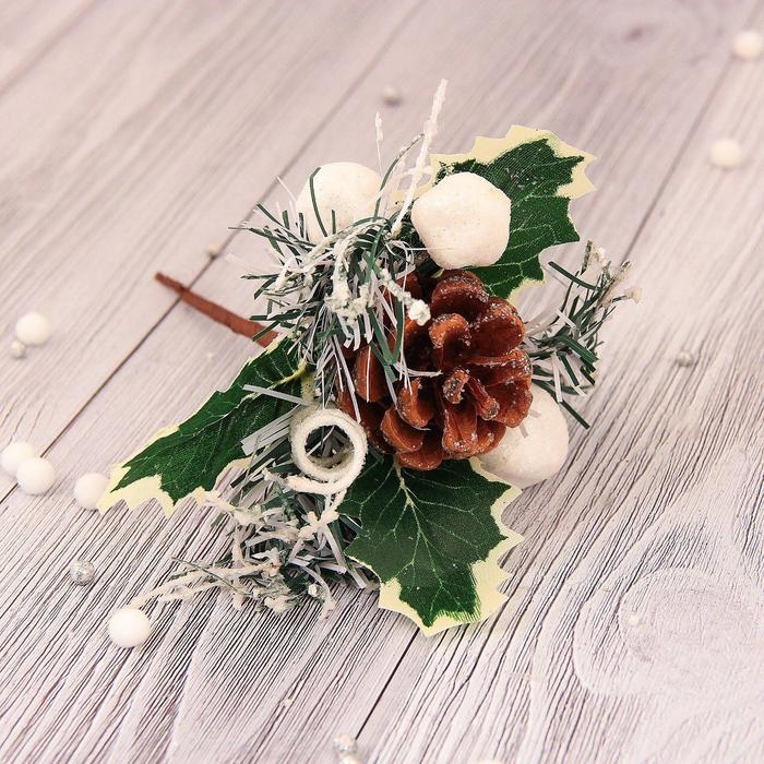 Декор  Декор "Зимние мечты" шишка звездочка 18 см